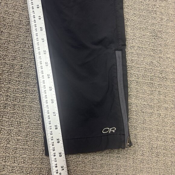 Outdoor Research Pants Small Nylon Mid Rise Stretch Pockets Water Resistant Zip - Picture 7 of 16